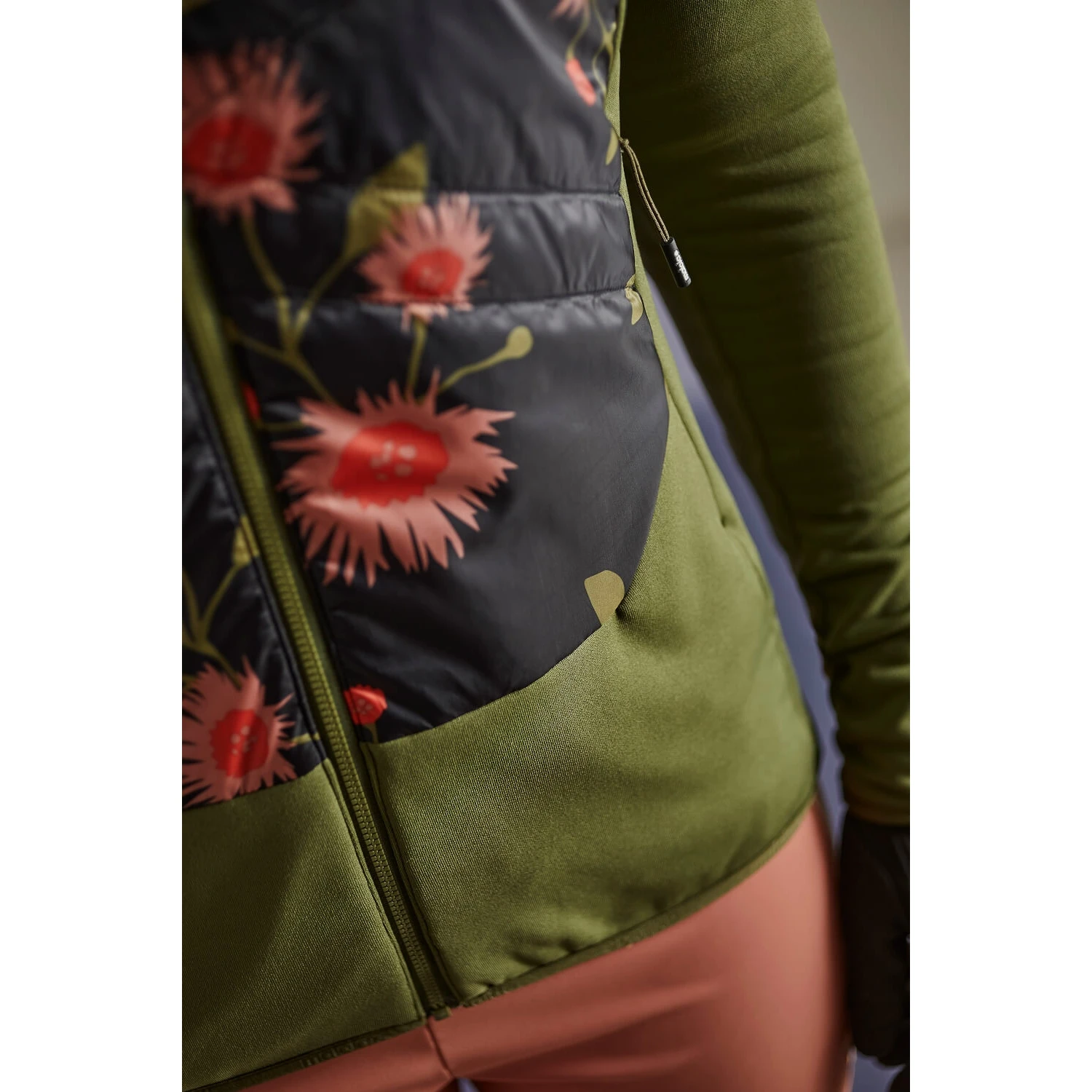 Maloja SirsM. Women's Mountain Hybrid Jacket - Deep Sunset 8669 5 Maloja SirsM. Women's Mountain Hybrid Jacket - Deep Sunset 8669 - Image 5