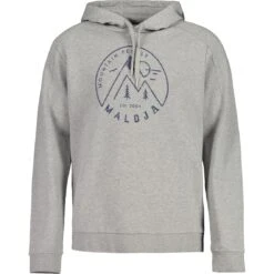Maloja SoffrancoM. Organic Sweat Hoody - Grey Melange 0114