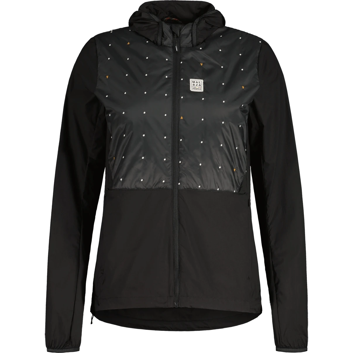 Maloja SopraM. Women's Cycle Hybrid-Jacket - Moonless 0817 1 Maloja SopraM. Women's Cycle Hybrid-Jacket - Moonless 0817