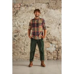 Maloja TendreM. Organic Flannel Shirt - Chocolate Multi 8785 -Ride Style Shop maloja tendrem 1532773