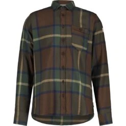 Maloja TendreM. Organic Flannel Shirt - Chocolate Multi 8785
