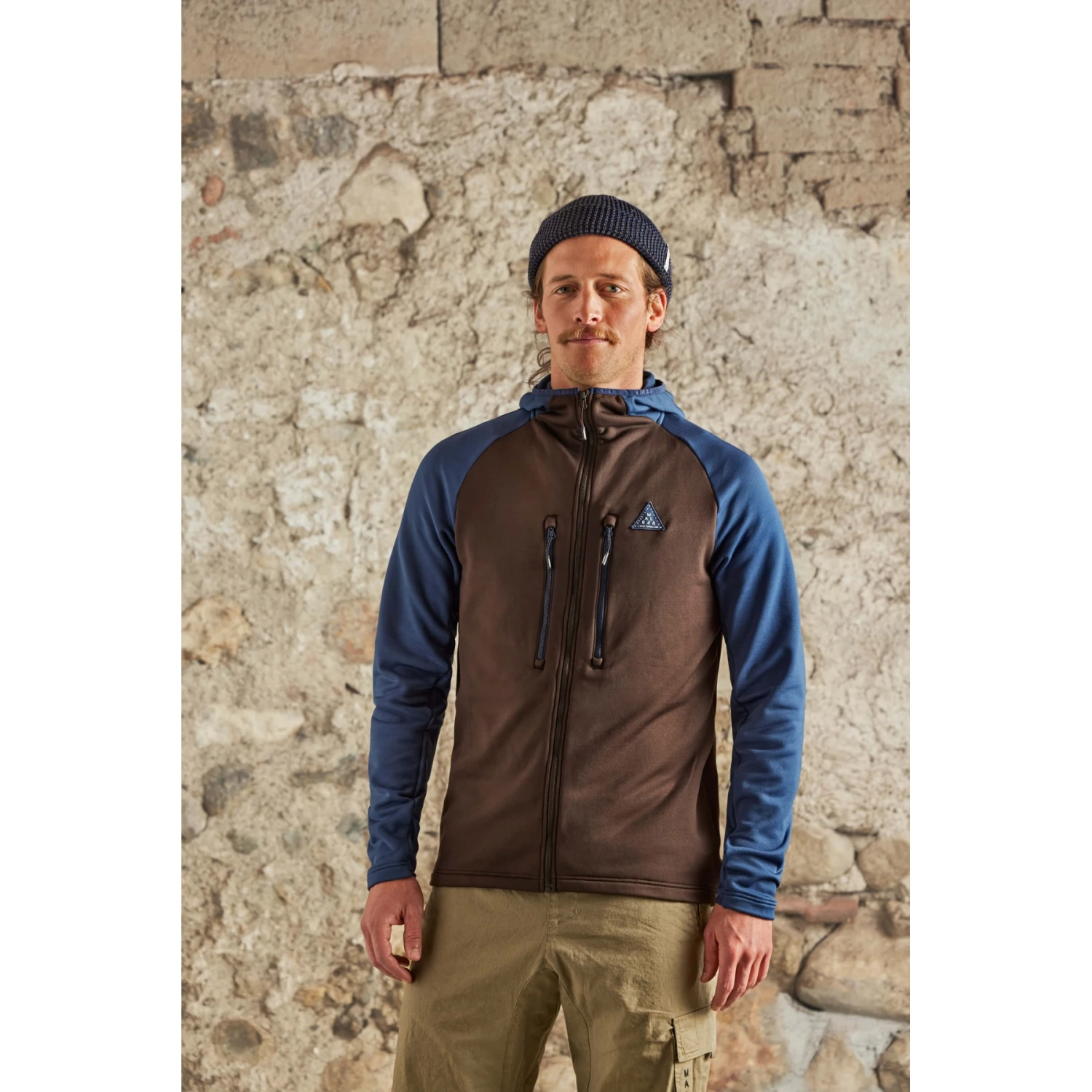 Maloja TeorM. Mountain Fleece Jacket - Chocolate Multi 8785 3 Maloja TeorM. Mountain Fleece Jacket - Chocolate Multi 8785 - Image 3