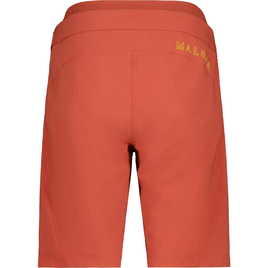 Maloja TerrarossaM. Women's Cycle Double Shorts - Rosehip 8674 2 Maloja TerrarossaM. Women's Cycle Double Shorts - Rosehip 8674 - Image 2