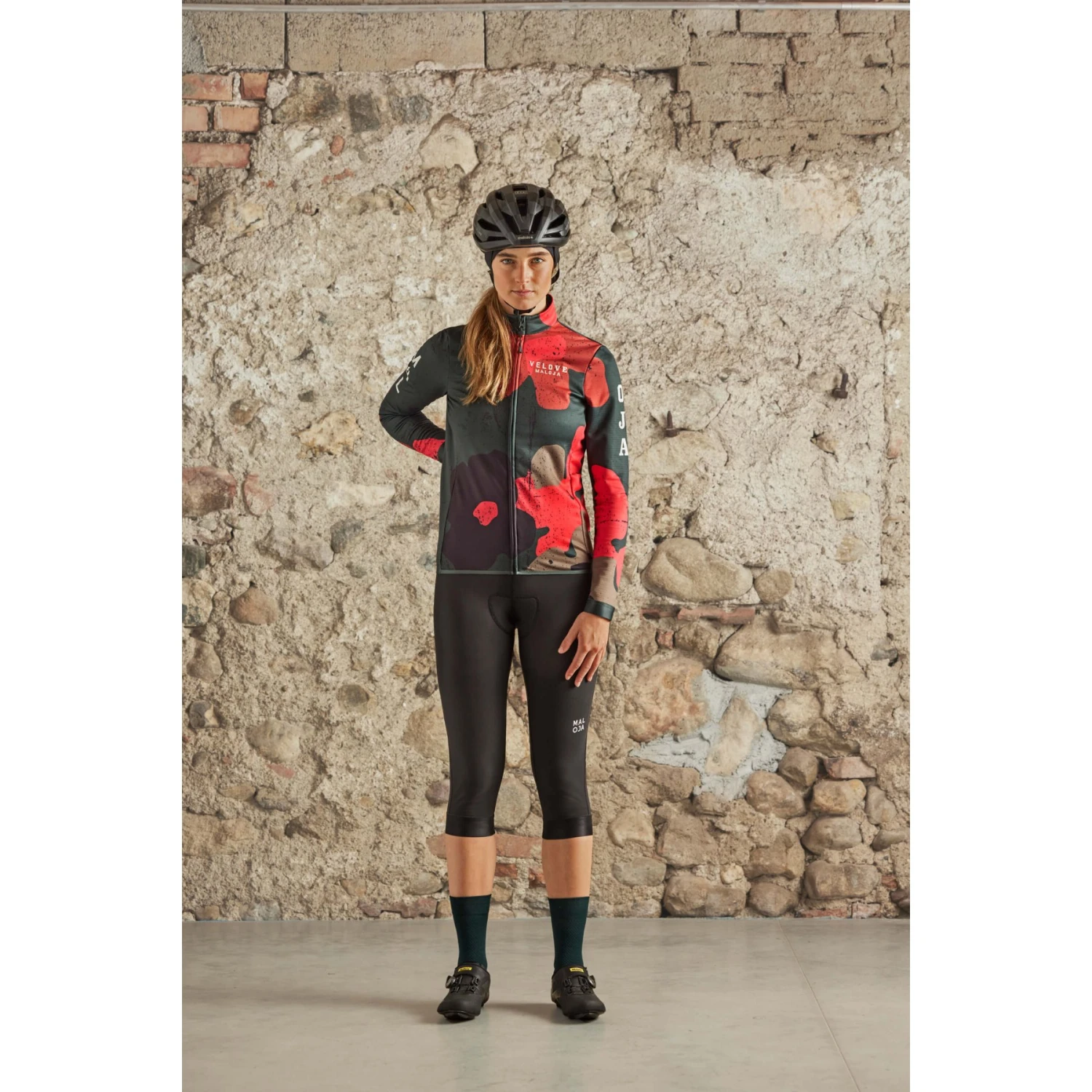 Maloja ToadstoolM. 1/1 Women's Cycle Jacket - Moonless Hearts 8495 3 Maloja ToadstoolM. 1/1 Women's Cycle Jacket - Moonless Hearts 8495 - Image 3