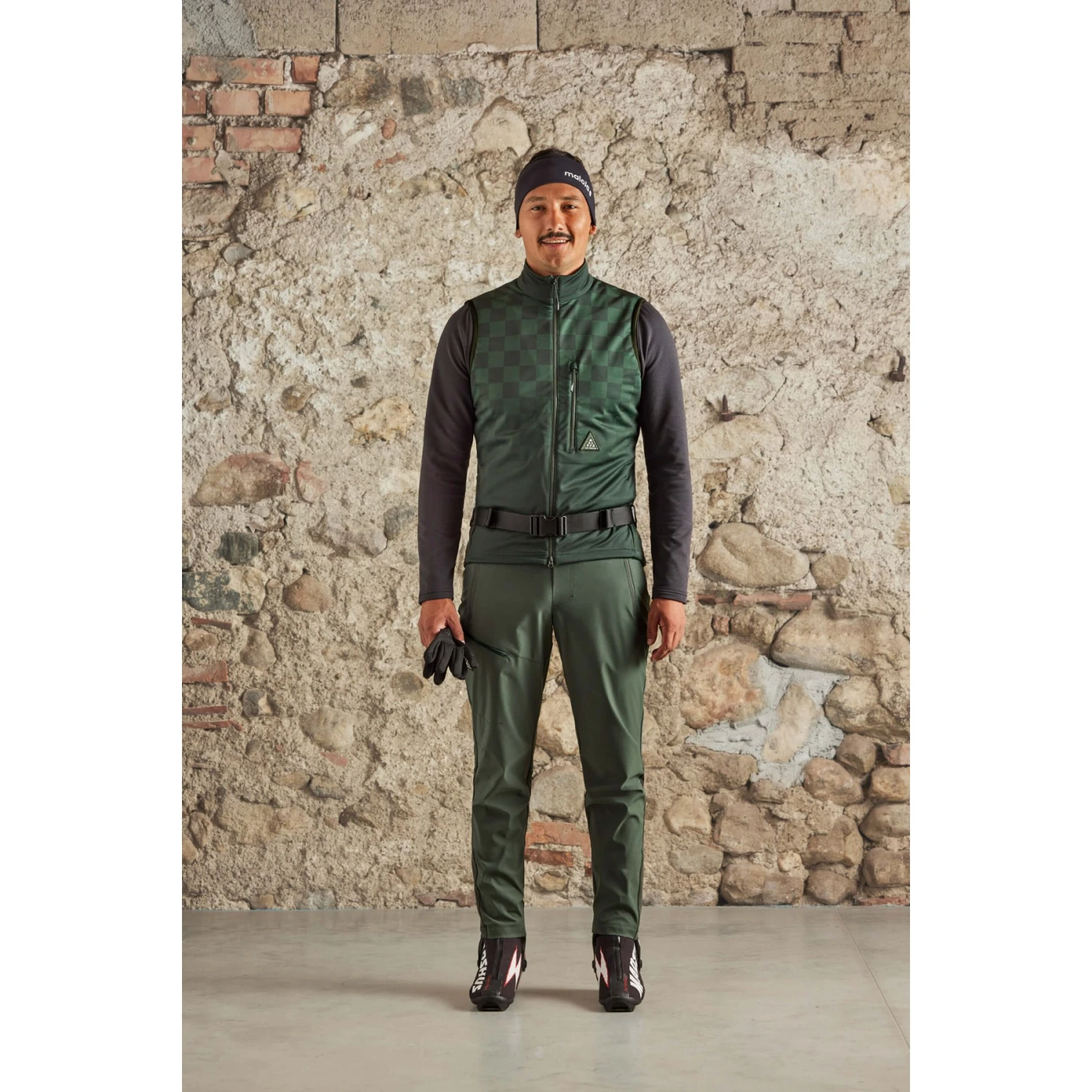 Maloja TozzagoM. Cycle Thermal Windblock Vest - Moonless Multi 0821 3 Maloja TozzagoM. Cycle Thermal Windblock Vest - Moonless Multi 0821 - Image 3