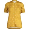 Maloja TschittaM. All Mountain 1/2 Short Sleeve All Mountain Shirt Women's - Golden Sun Cloud 8351