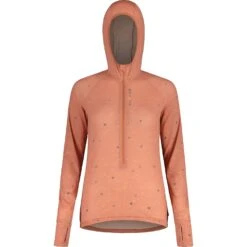 Maloja VajoletM. Mountain Midlayer Women's Shirt - Rosewood 8583