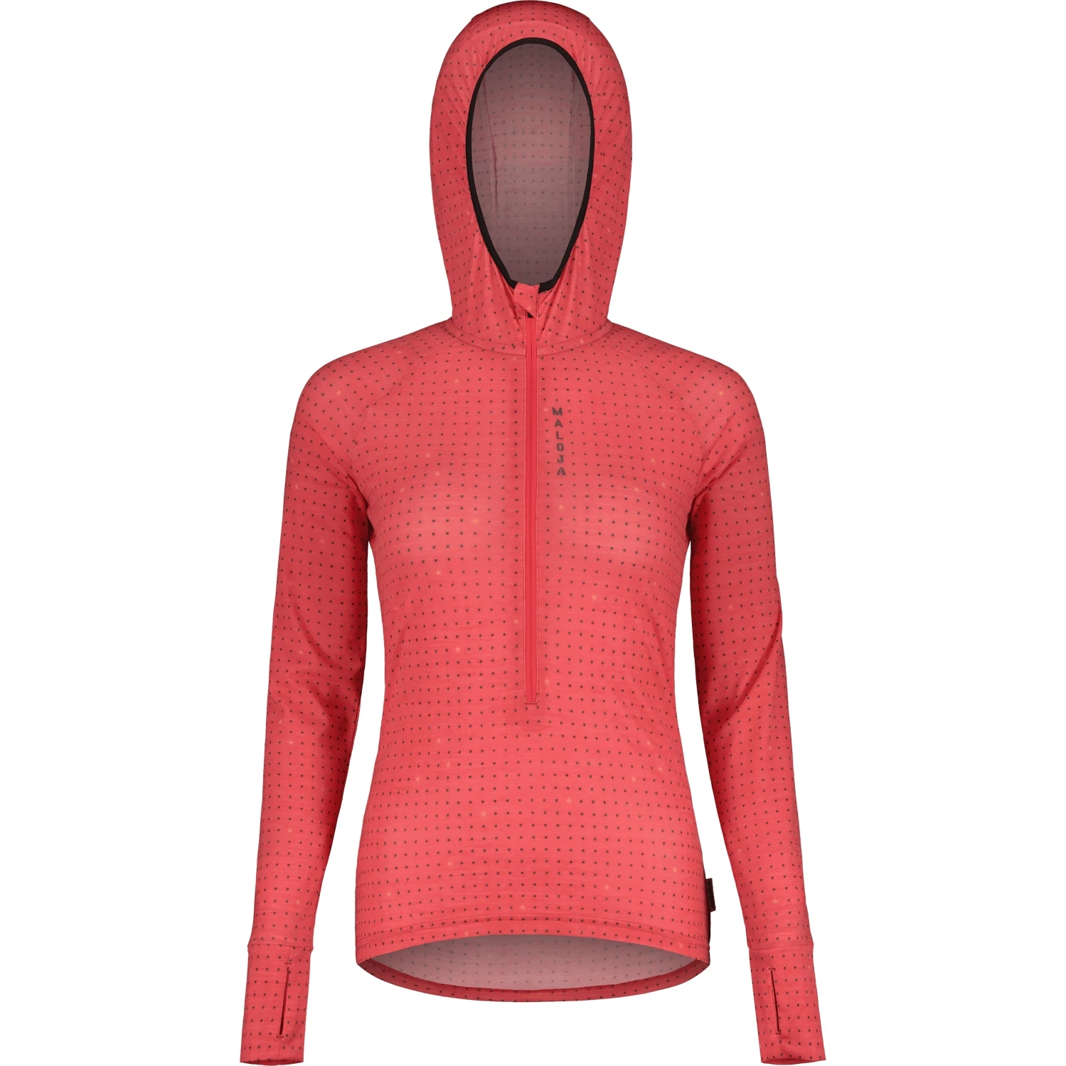 Maloja VajoletM. Mountain Midlayer Women's Shirt - Raspberry 0311 1 Maloja VajoletM. Mountain Midlayer Women's Shirt - Raspberry 0311
