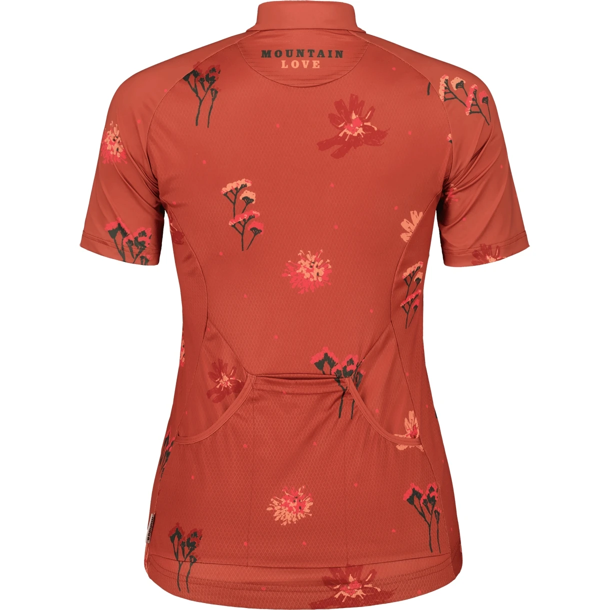 Maloja VanilM. AOP 1/2 Cycle Women's Jersey - Rosehip 8674 2 Maloja VanilM. AOP 1/2 Cycle Women's Jersey - Rosehip 8674 - Image 2