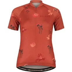 Maloja VanilM. AOP 1/2 Cycle Women's Jersey - Rosehip 8674