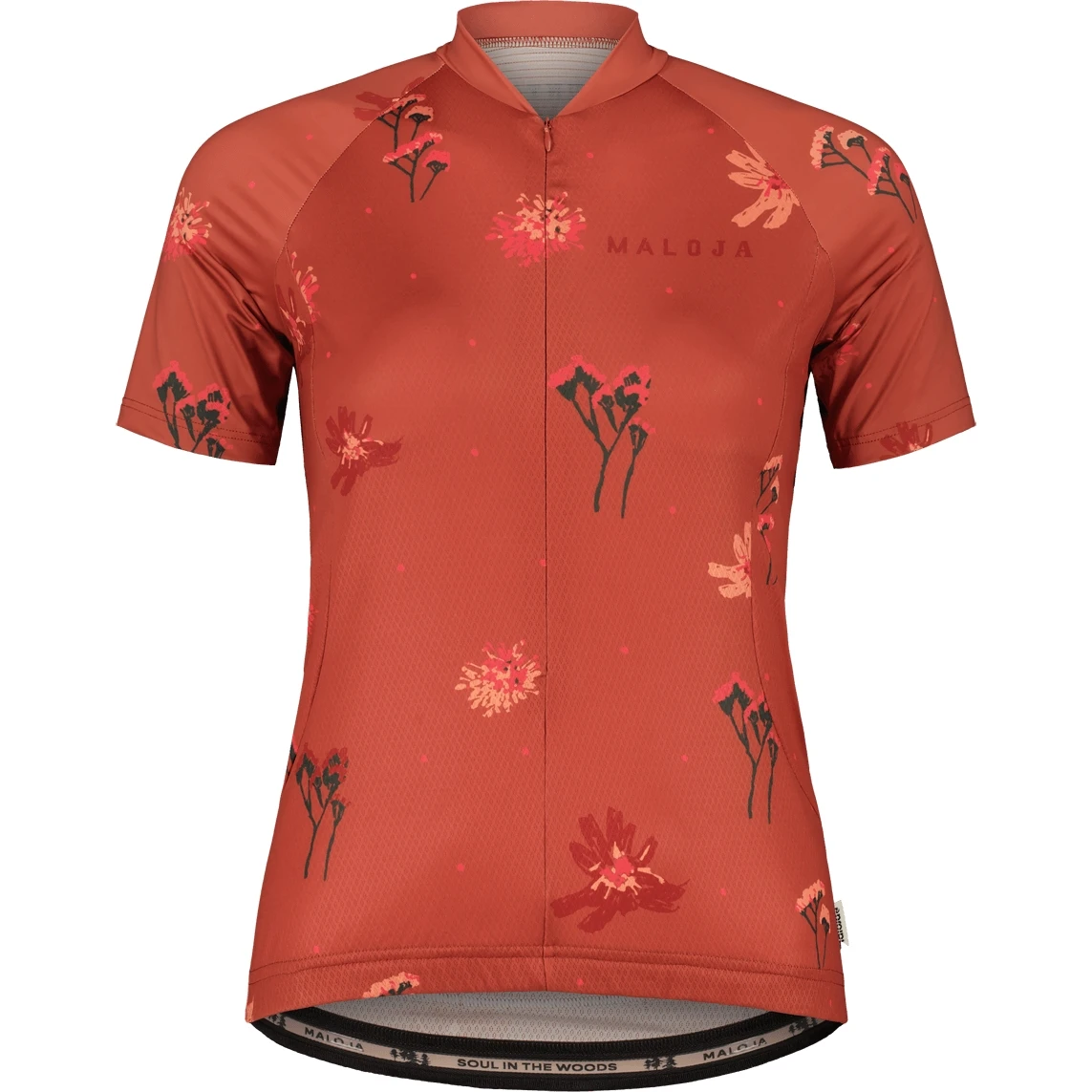 Maloja VanilM. AOP 1/2 Cycle Women's Jersey - Rosehip 8674 1 Maloja VanilM. AOP 1/2 Cycle Women's Jersey - Rosehip 8674
