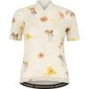 Maloja VanilM. AOP 1/2 Cycle Women's Jersey - Glacier Milk 8585
