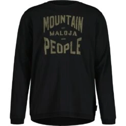 Maloja VazzolerM. Organic Cotton Longsleeve - Moonless 0817