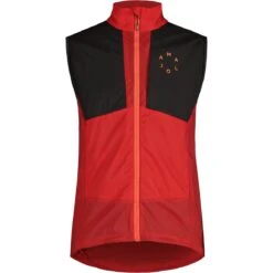 Maloja WeidelgrasM. Ski Touring Hybrid Vest - Deep Sunset Multi 8688